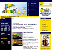 Tablet Screenshot of abrafi.com.br